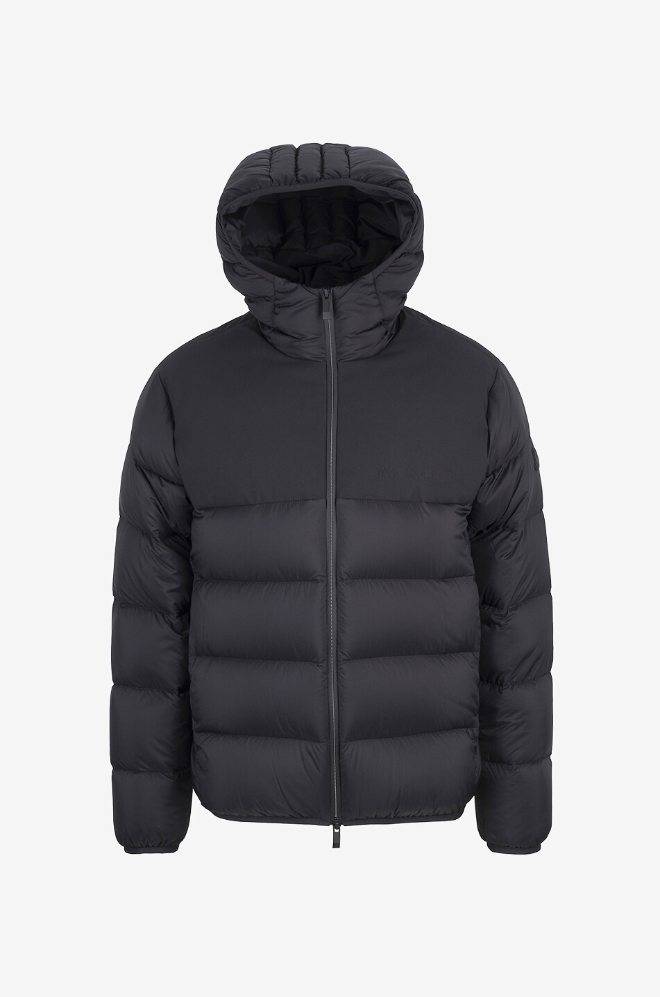 Kurze Daunenjacke aus mattem Nylon Veumont