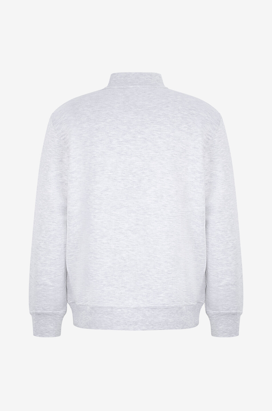 BRUNELLO CUCINELLI Interlock-Sweatjacke mit Stehkragen Herren HELLGRAU 2
