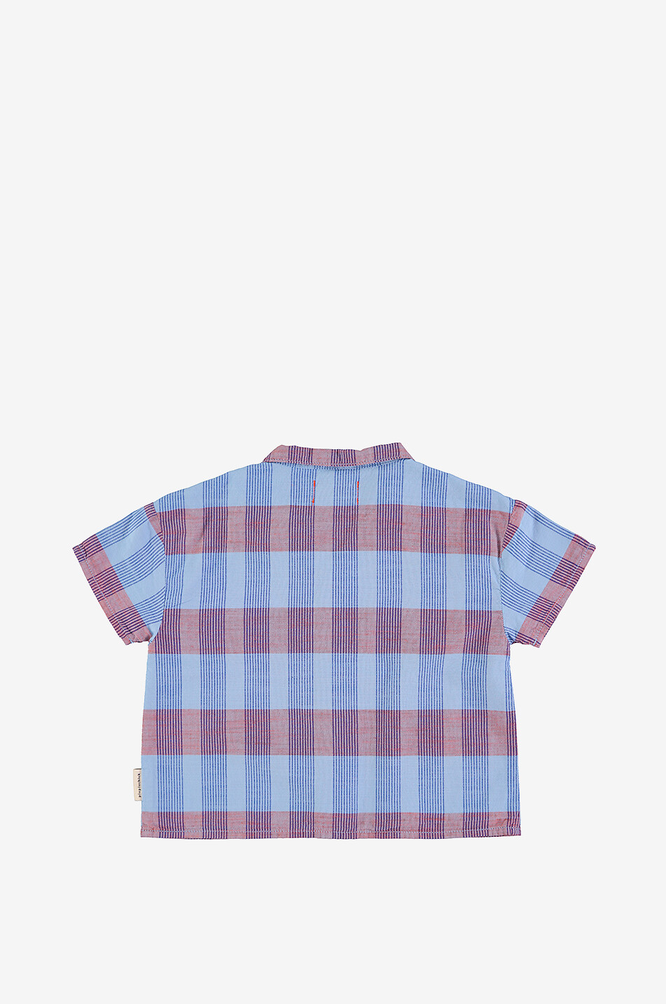 PIUPIUCHICK Kinder-Kurzarm-Hemd Hawaiian  BLAU 2