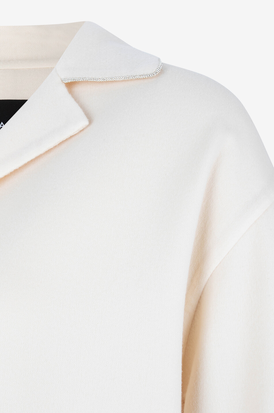 Filo Diamanté boxy double-layer wool shirt jacket