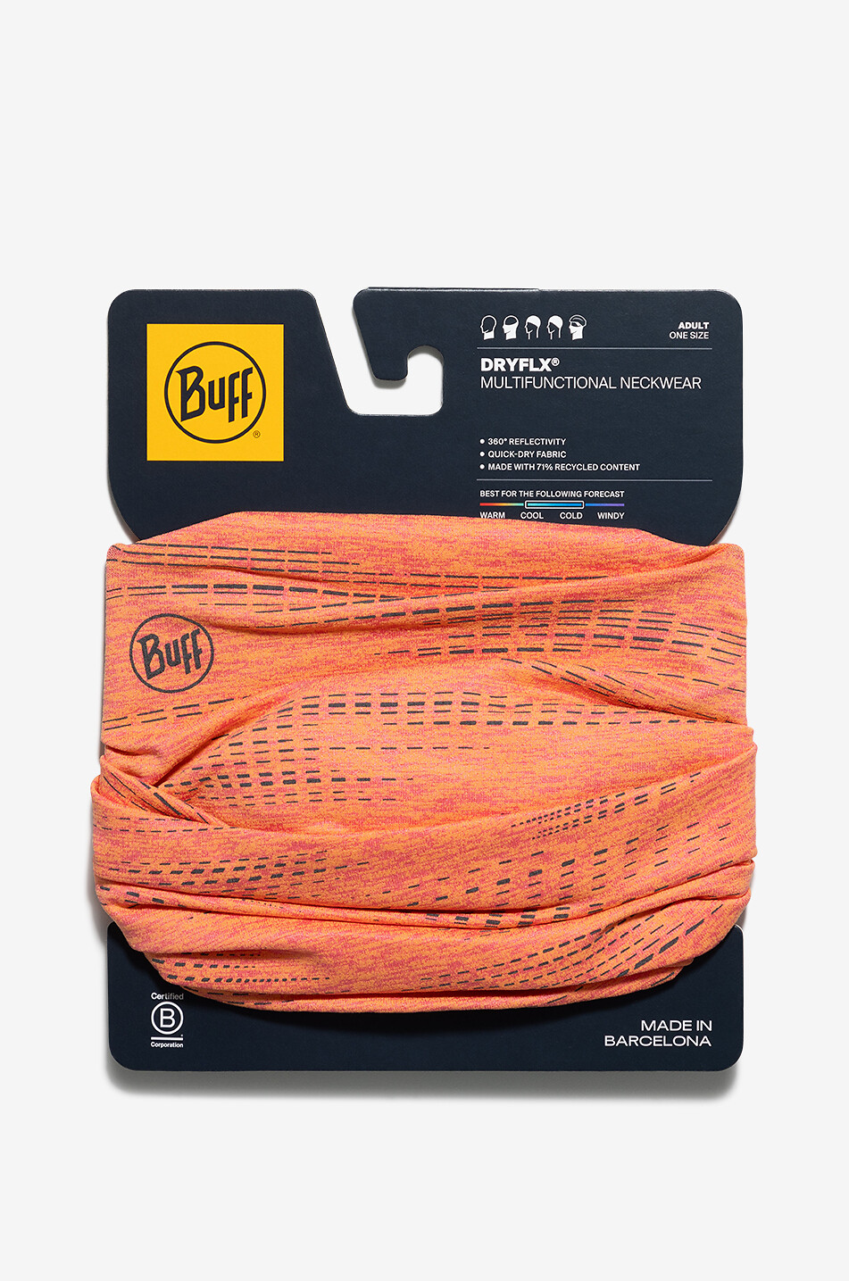 BUFF Dryflx multi-function neckwarmer Women PINK 1