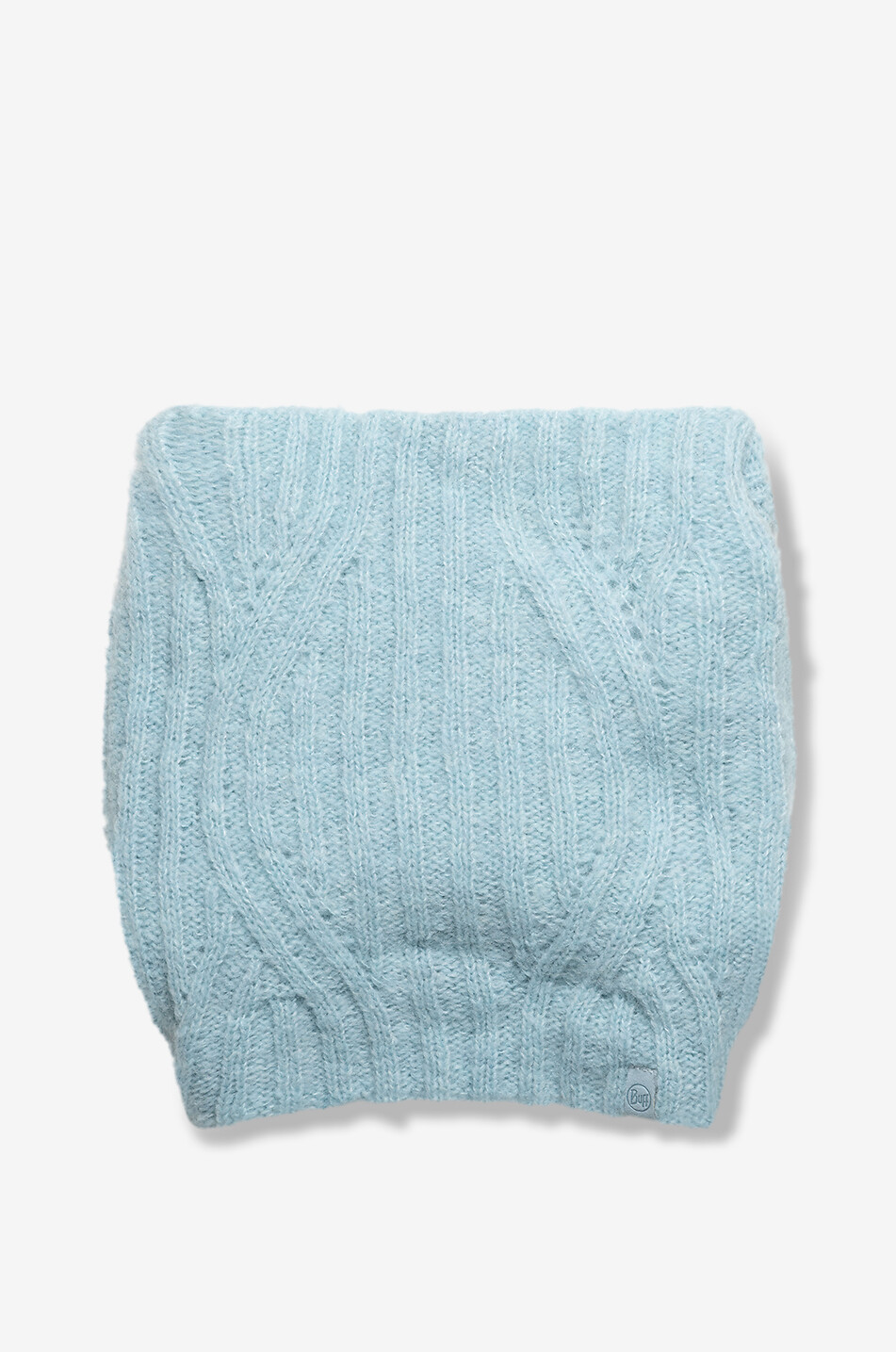 Snood côtelé en alpaga Knitted Neckwarmer