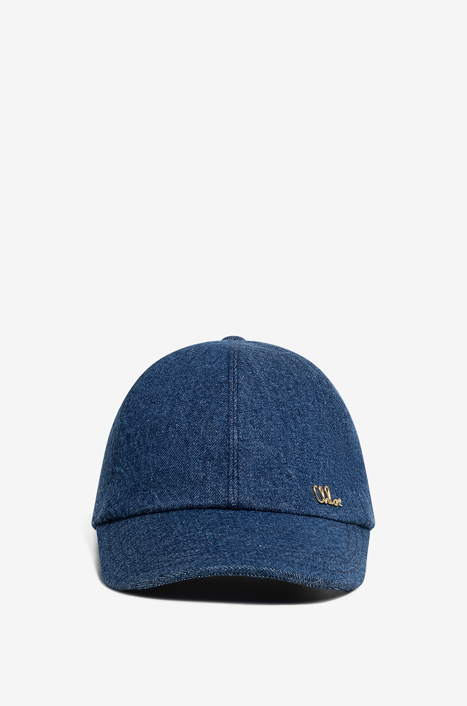 The Chloé Iconic denim baseball cap