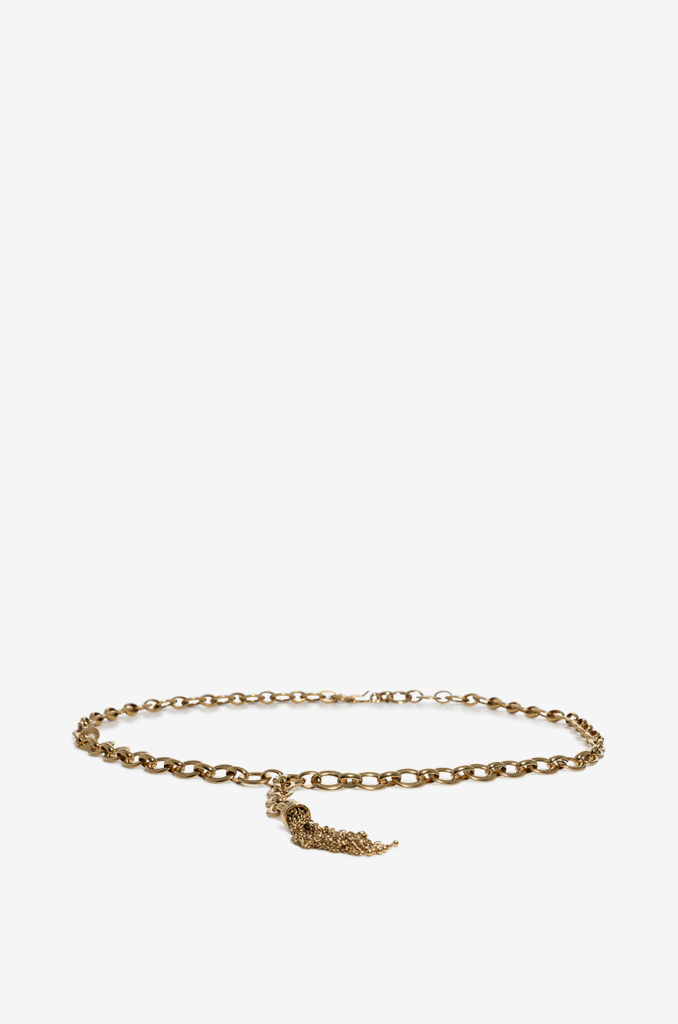 CHLOE The Chloé Pompoms chain belt Women GOLDEN 1