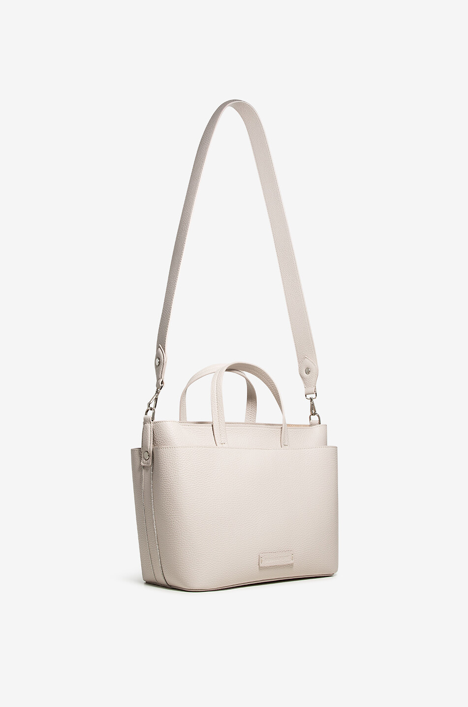 Filo Diamanté grained leather tote bag - FABIANA FILIPPI
