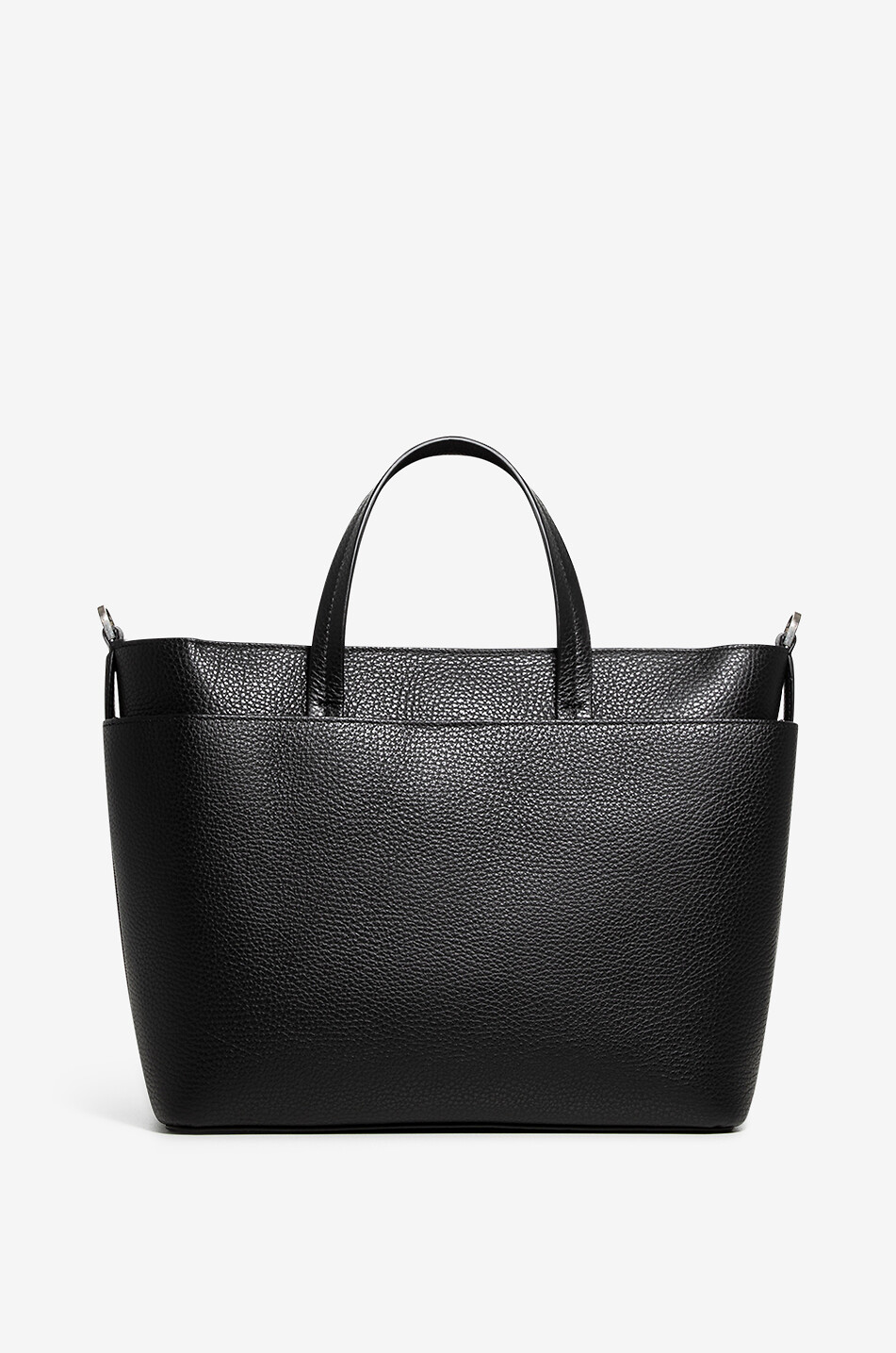 FABIANA FILIPPI Filo Diamanté grained leather tote bag Women BLACK 3