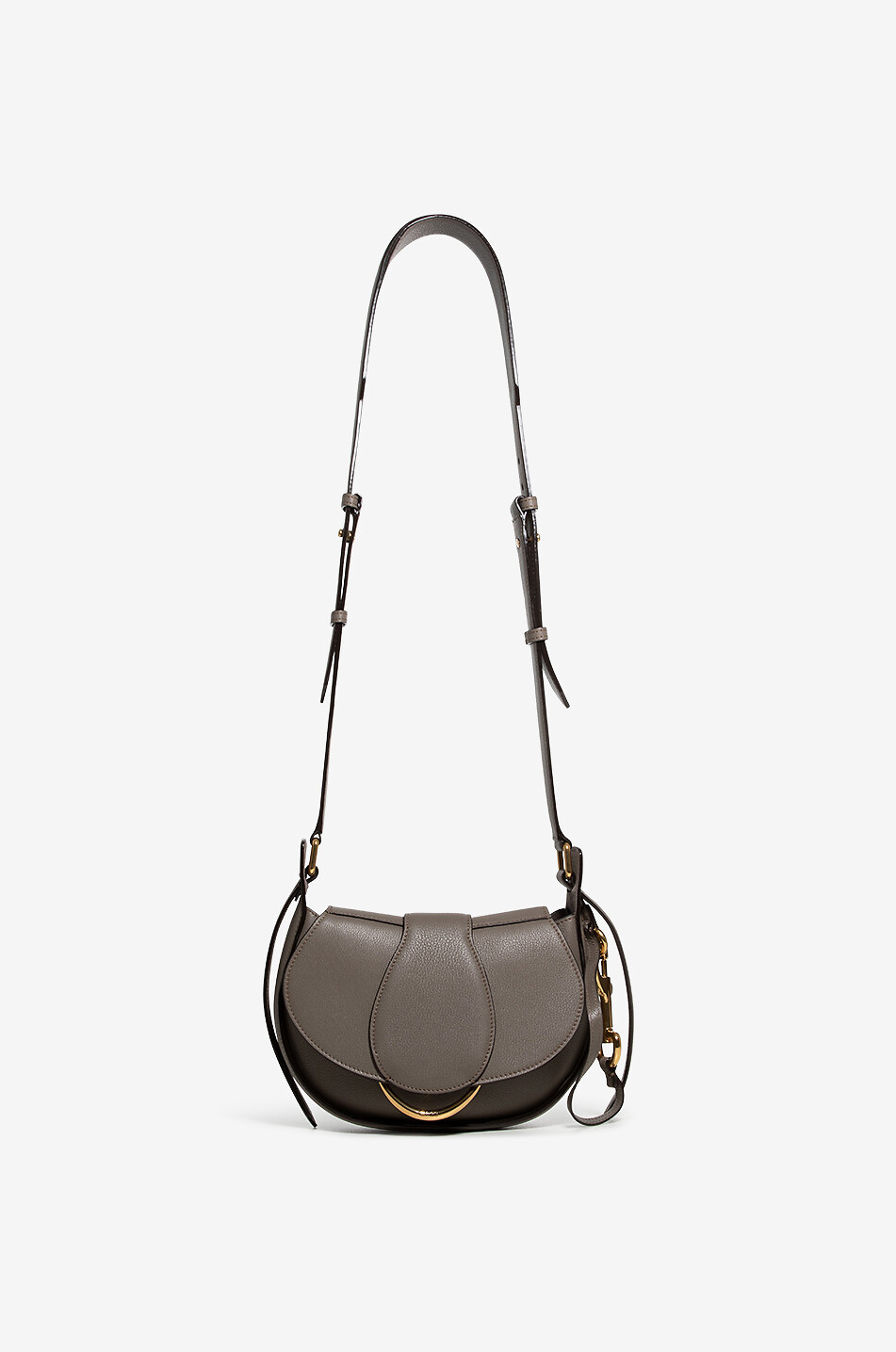 Schultertasche aus Glattleder Chloé Ride Small