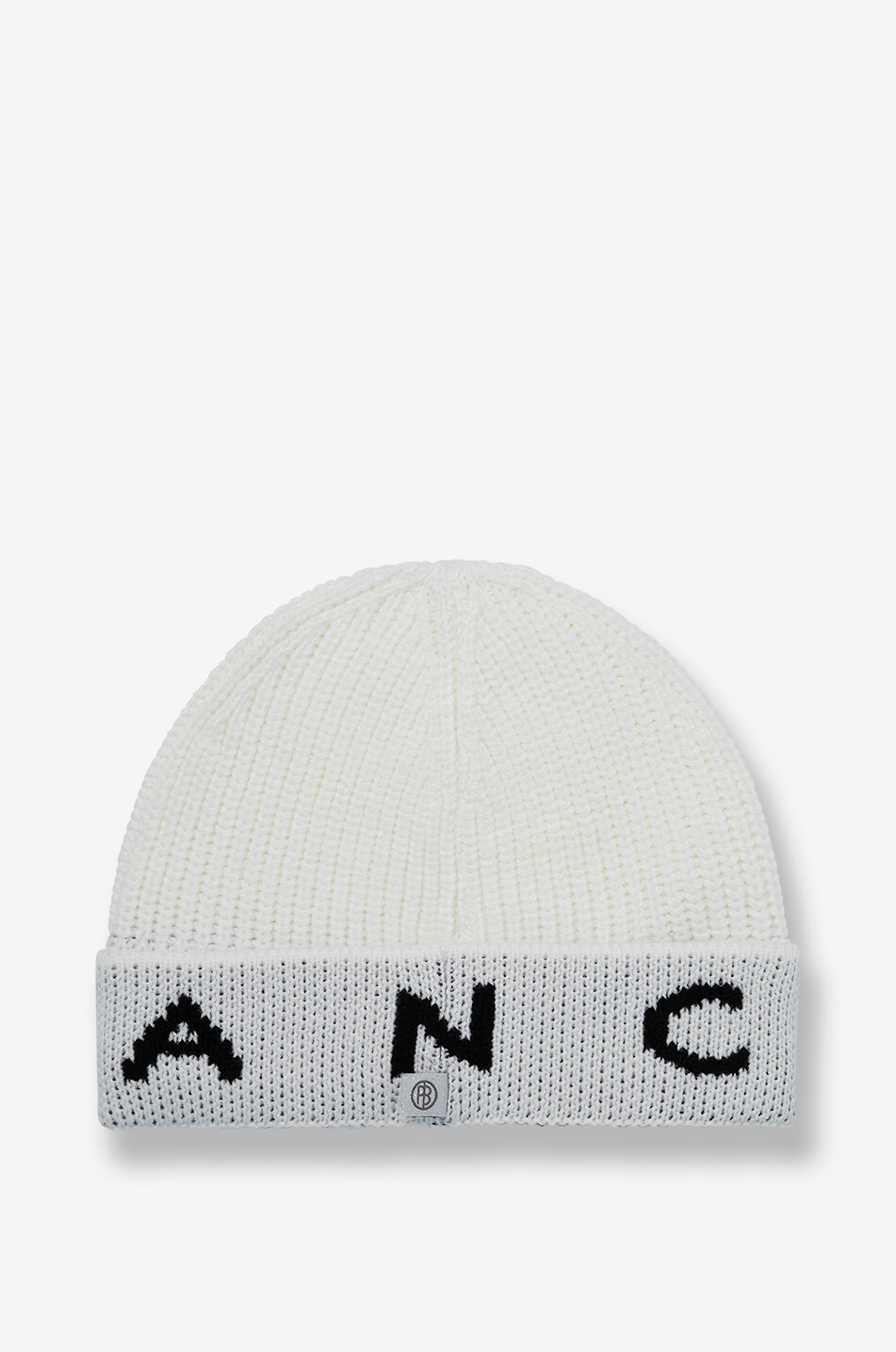 POIVRE BLANC Bini Enfant children's jacquard beanie Unisex WHITE 2