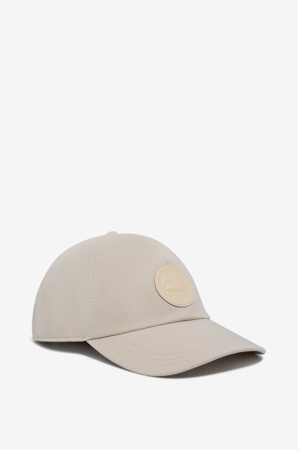 CHLOE Chloé Crest cotton twill baseball cap Women BEIGE 2