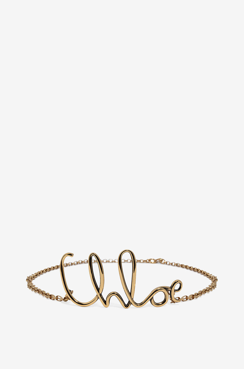 The Chloé Iconic Small gold-tone chain belt