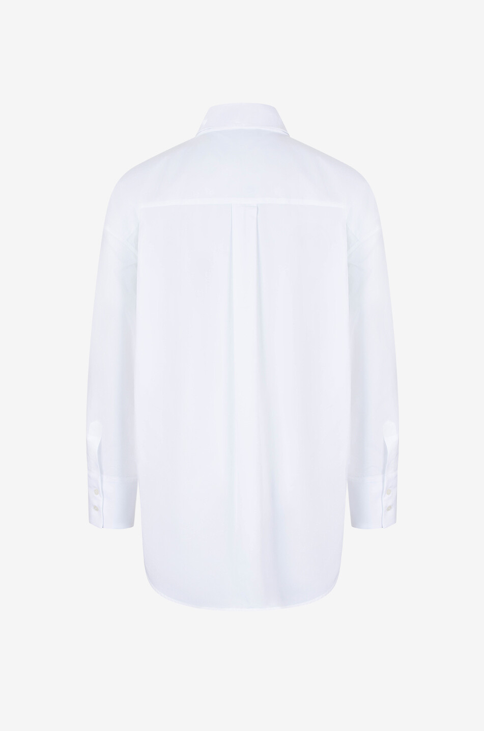 FABIANA FILIPPI Filo Diamanté bow poplin shirt Women WHITE 2