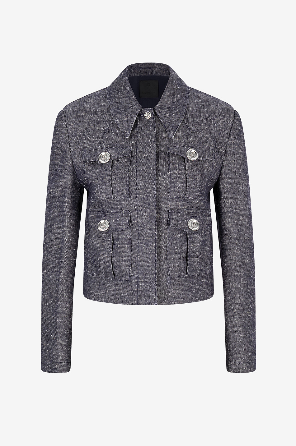 Denim suit jacket
