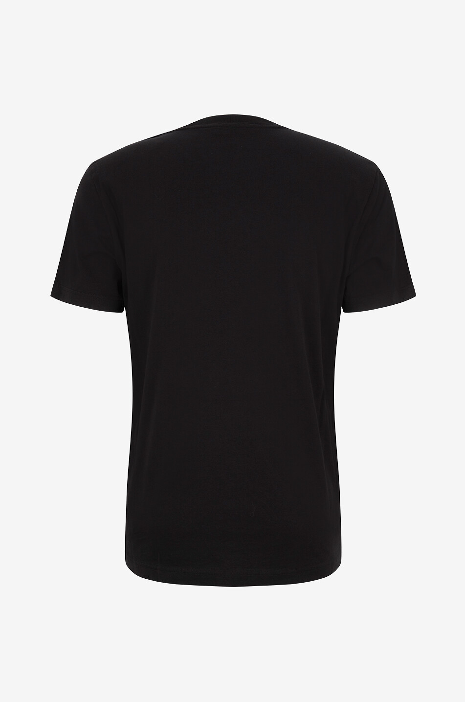 MONCLER Kurzarm-T-Shirt mit verschwommenem Logo Herren SCHWARZ 2