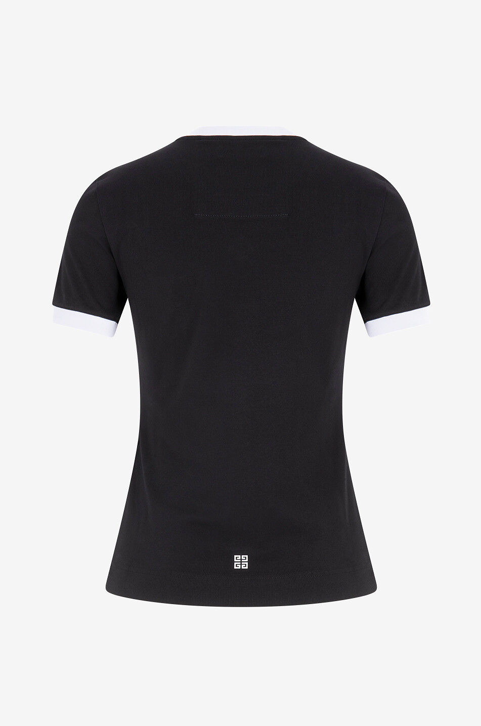 GIVENCHY T-shirt ajusté à bords contrastés GIVENCHY Archetype Femme NOIR 2