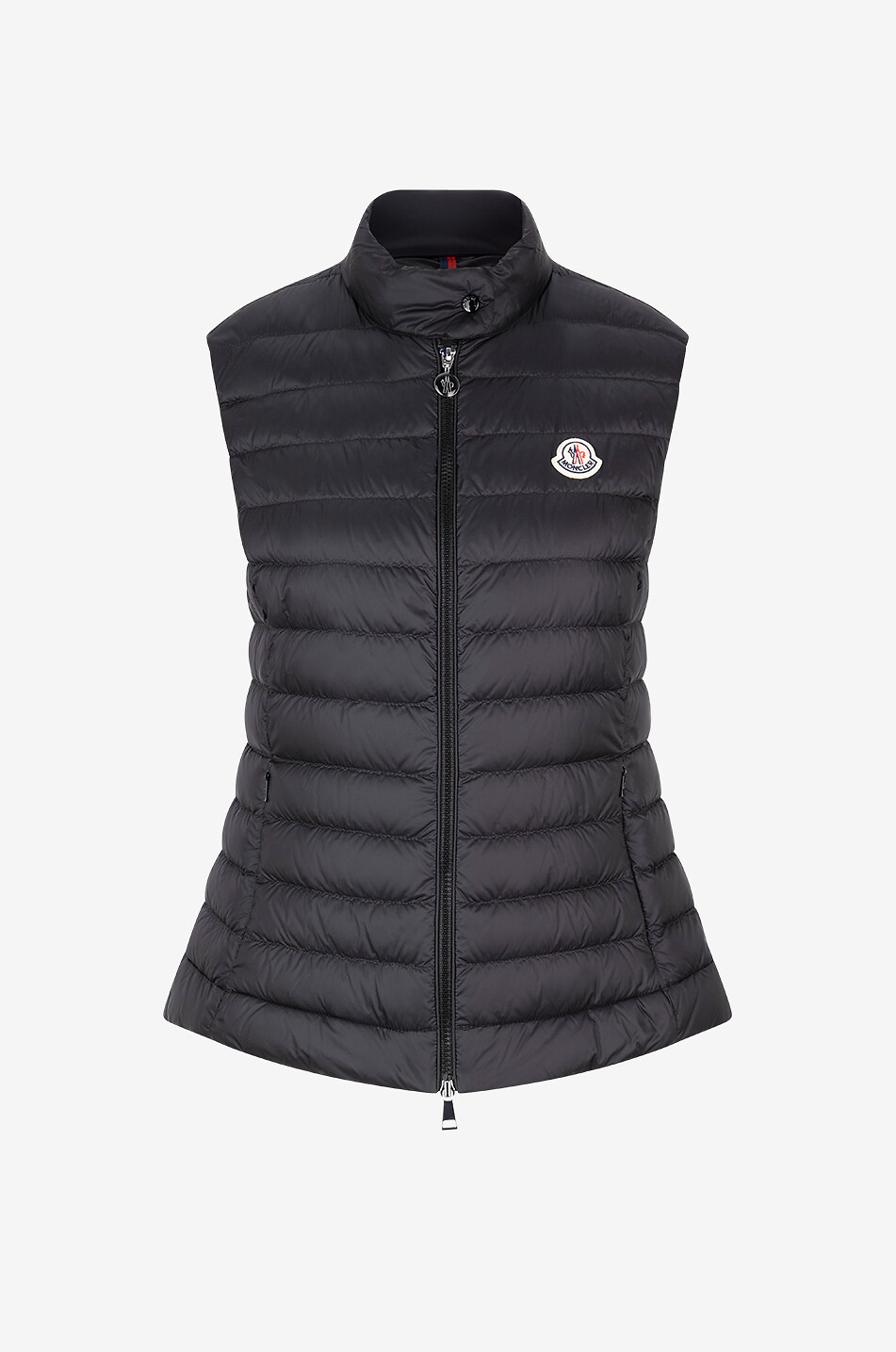 MONCLER Taillierte ärmellose Daunenjacke Igens Damen SCHWARZ 1