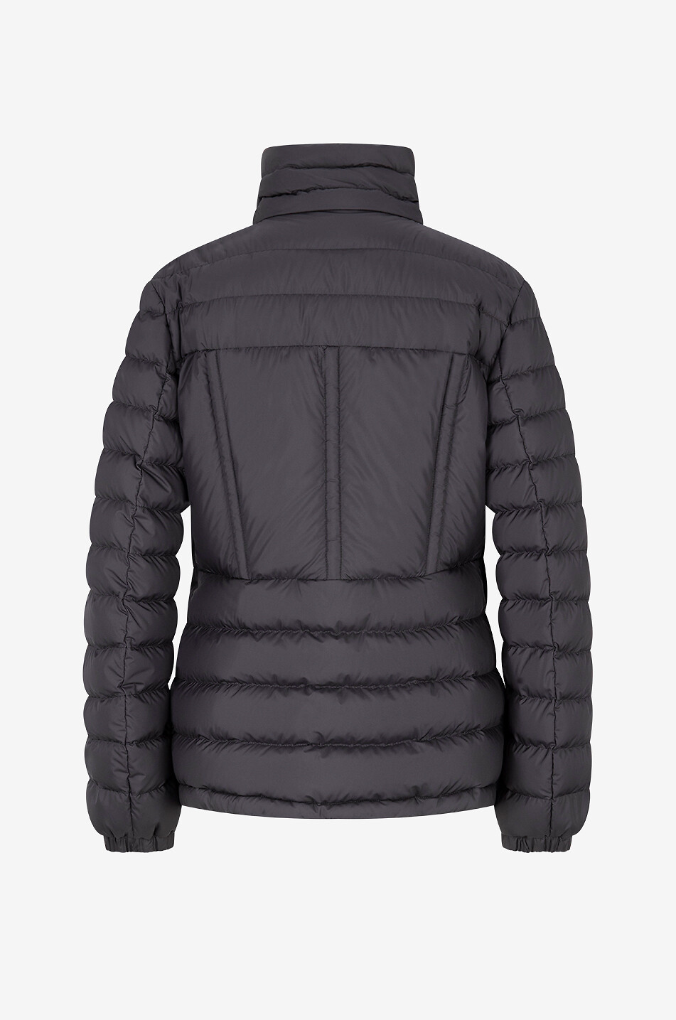 MONCLER Kurze taillierte Daunenjacke Abderos Damen SCHWARZ 2
