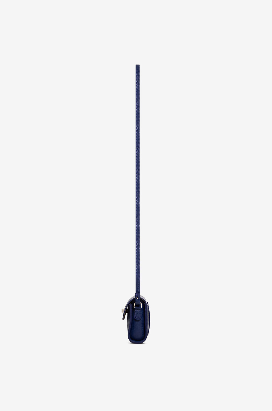 BERTHILLE Umhängetasche aus Rindsleder Trotter XL Damen MITTELBLAU 3