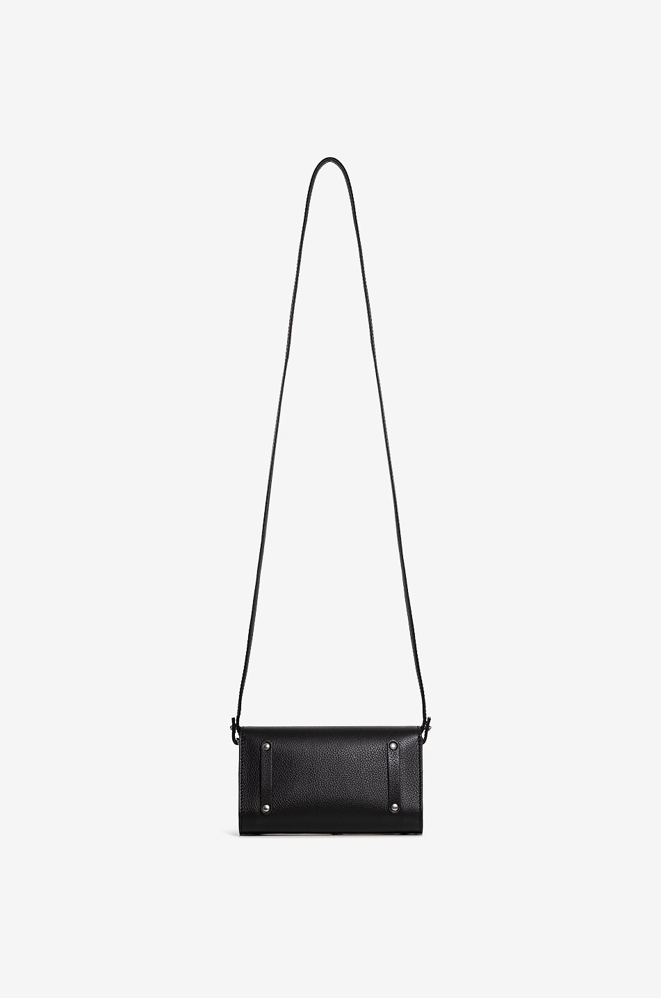 BERTHILLE Umhängetasche aus Rindsleder Trotter XL Damen SCHWARZ 3