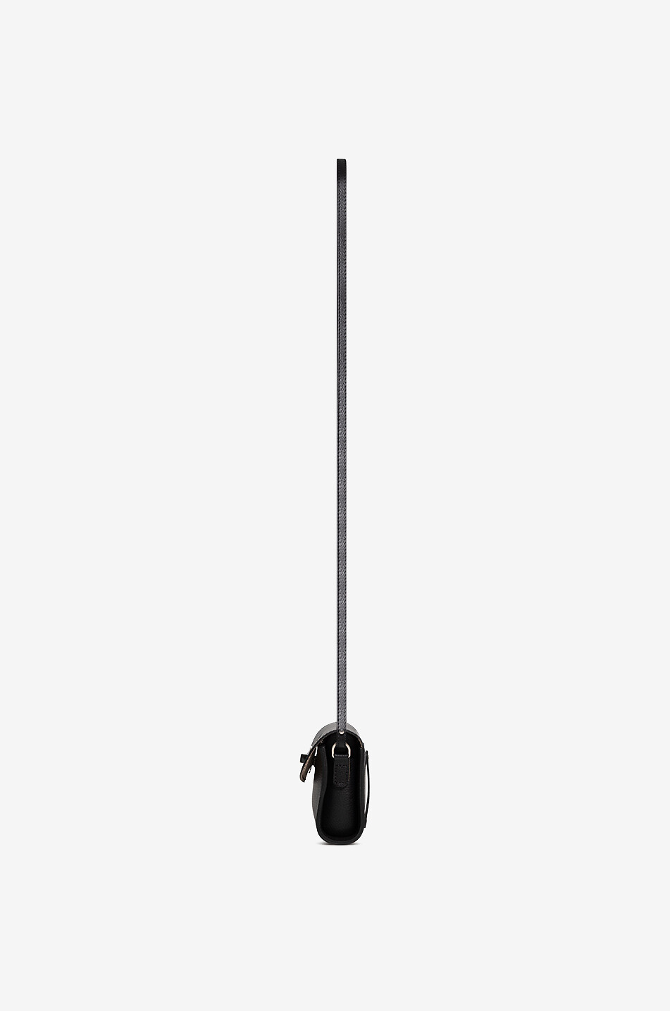 BERTHILLE Umhängetasche aus Rindsleder Trotter XL Damen SCHWARZ 4