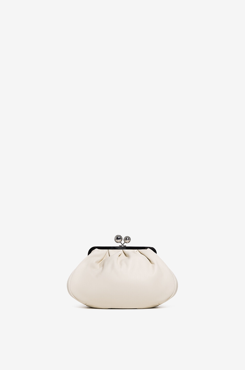 WEEKEND MAX MARA Cubico Pasticcino sheep leather handbag Women WHITE 1