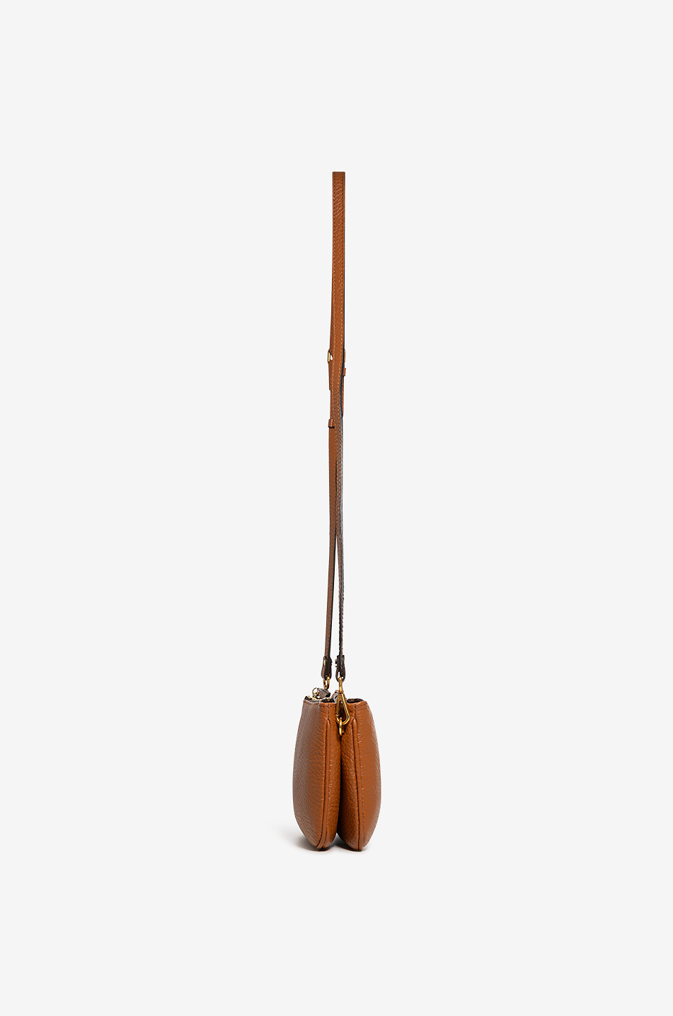 GIANNI CHIARINI Sac porté épaule en cuir bovin Frida Femme MARRON FONCÉ 4