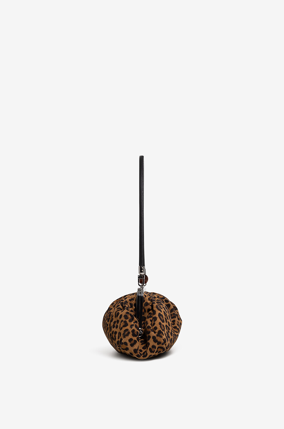 WEEKEND MAX MARA Handtasche aus Kalbsleder mit Leopardenprint Moscova Pasticcino Damen BEIGE 4