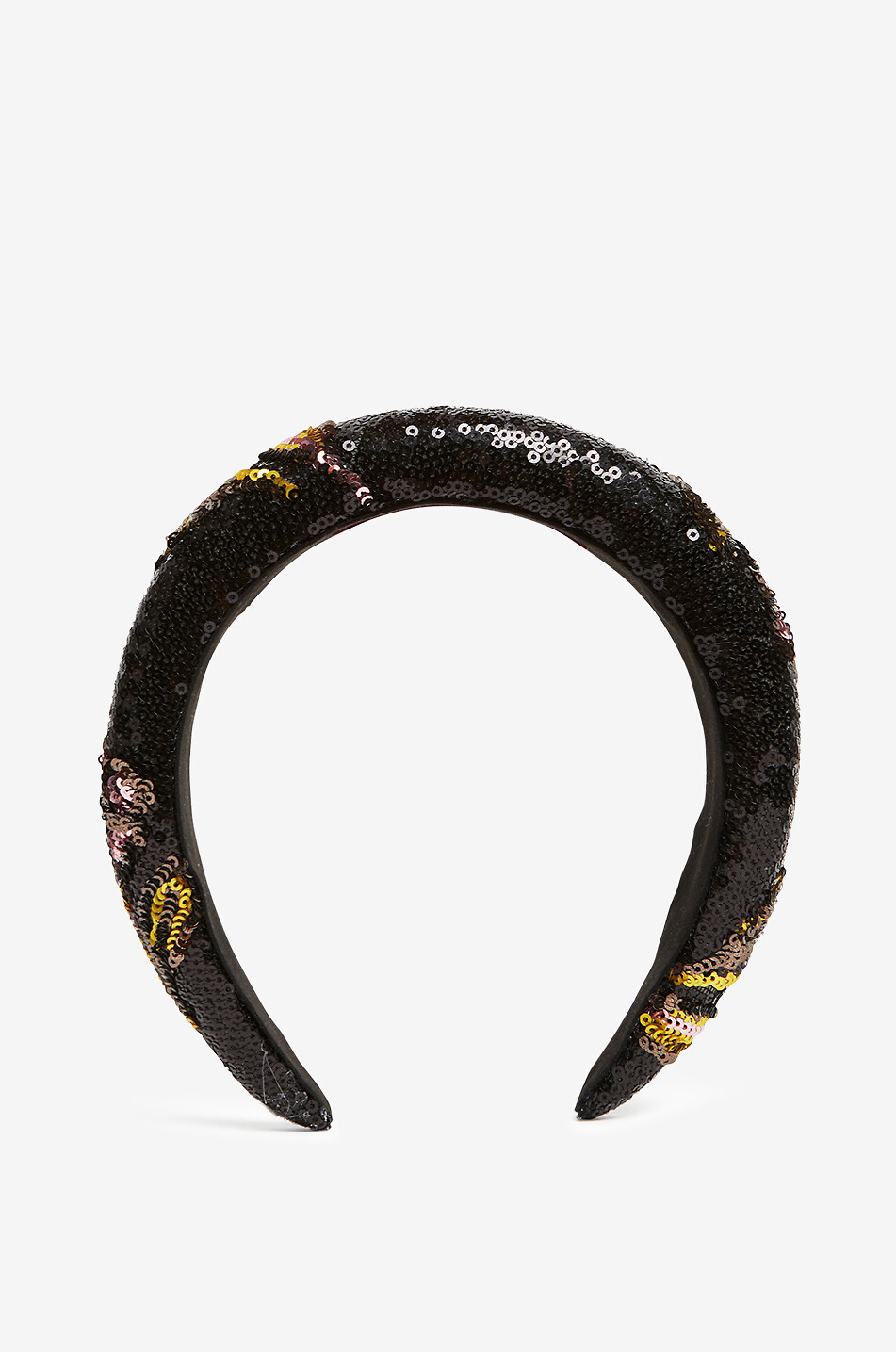 LA DOUBLEJ Serre-tête à sequins Medici Mayfair Femme NOIR 1