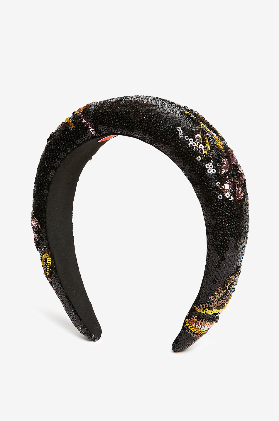 LA DOUBLEJ Serre-tête à sequins Medici Mayfair Femme NOIR 2