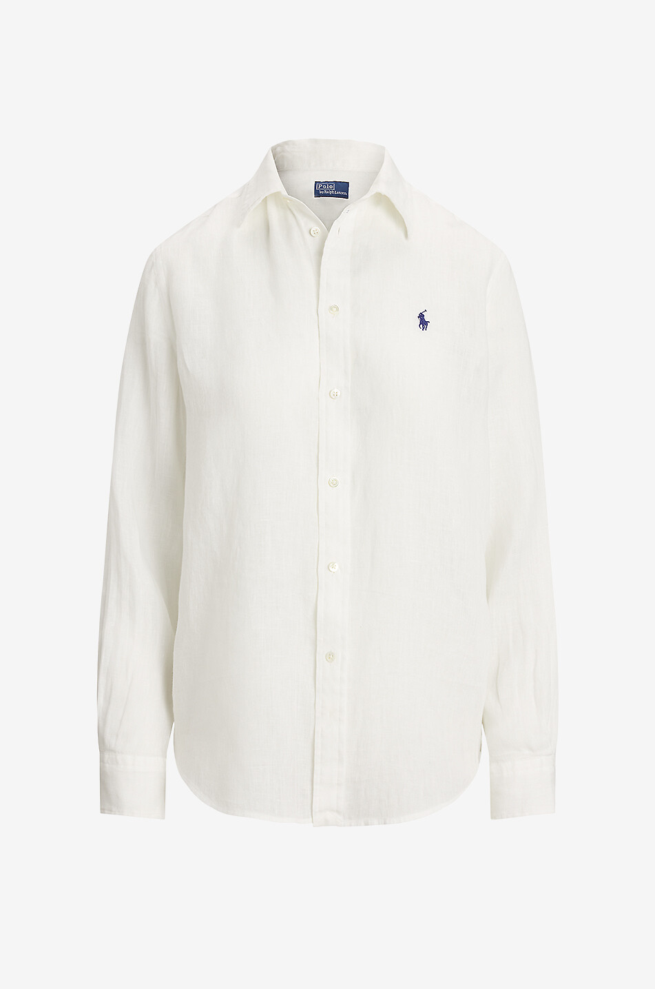 Classic Fit linen long-sleeved shirt