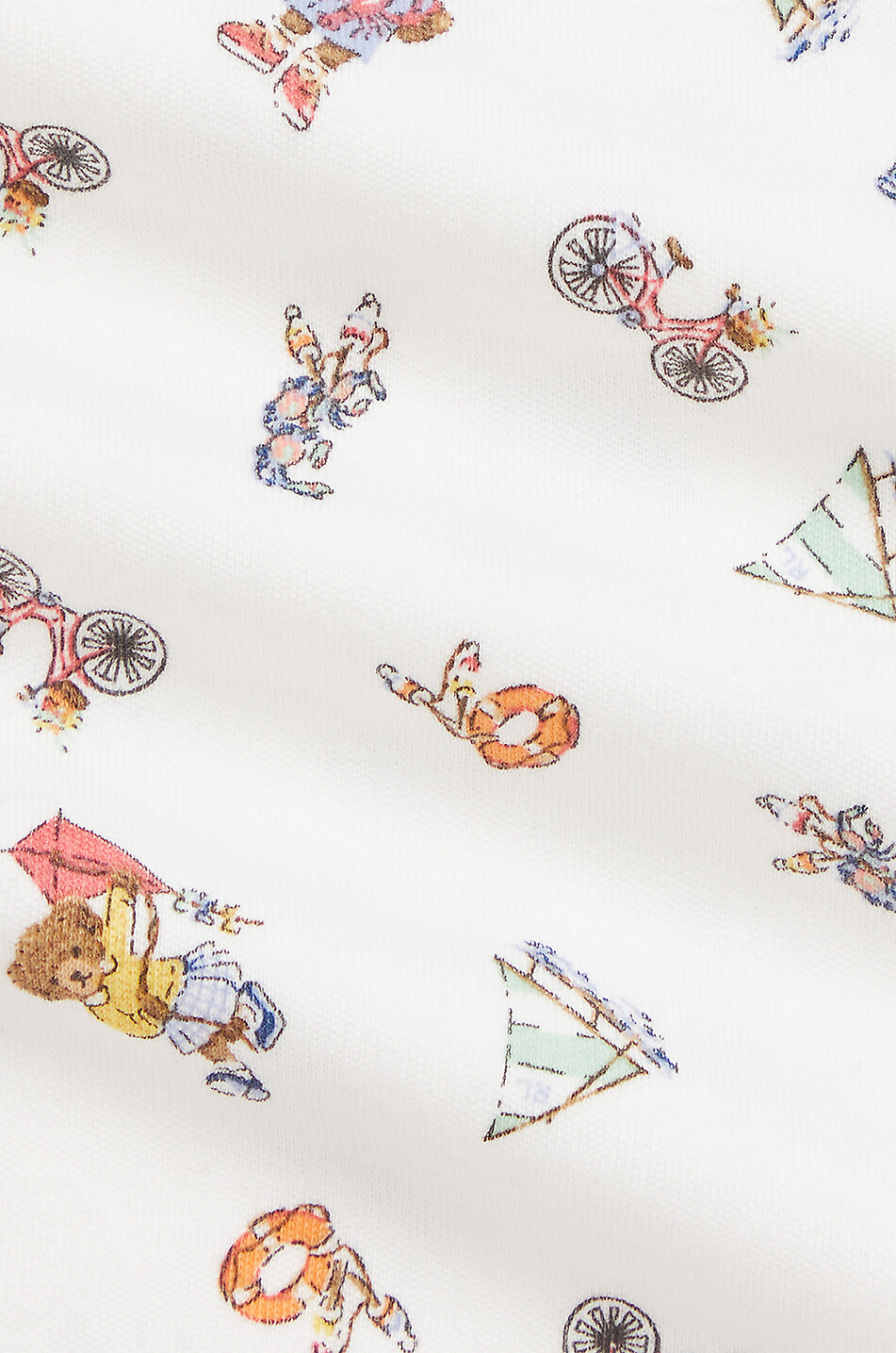 POLO RALPH LAUREN Lot de 2 body à manches courtes bébé Nantucket Polo Bear Bébé BLANC 3