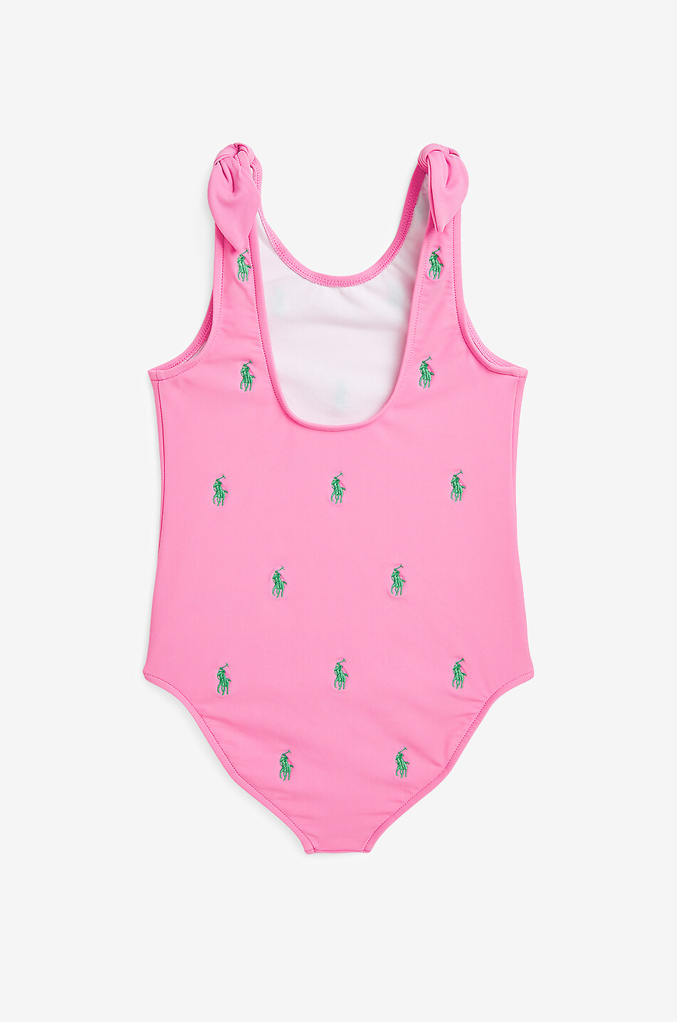 POLO RALPH LAUREN Pony All Over girls' swimsuit Girl PINK 2