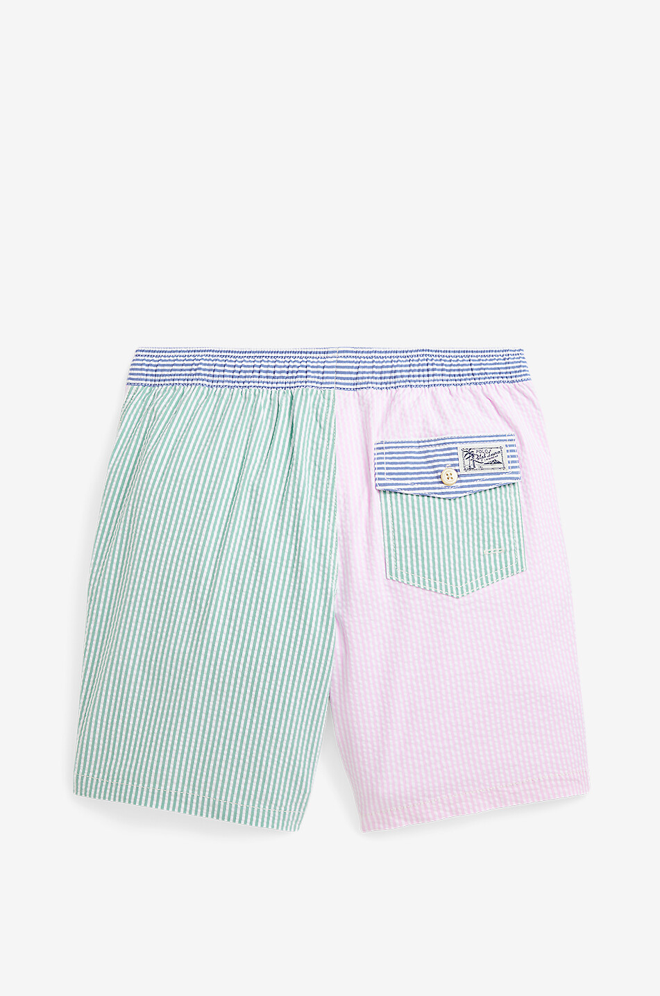 POLO RALPH LAUREN Traveller boys' seersucker swim shorts Boy MULTI COLOURED 2