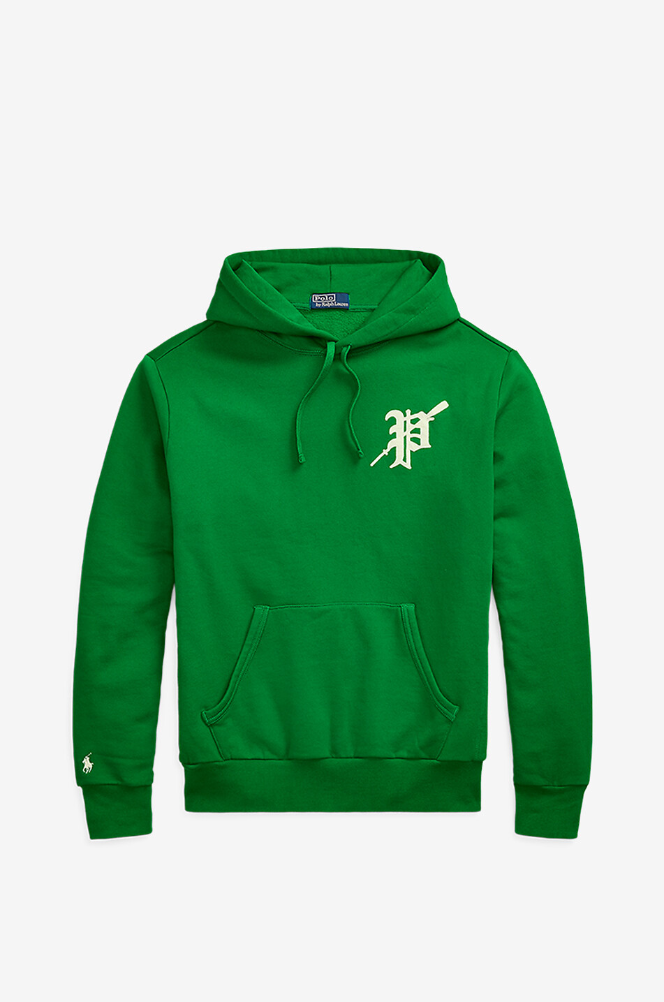 POLO RALPH LAUREN Sweat-shirt à capuche monogrammé P Homme VERT 1