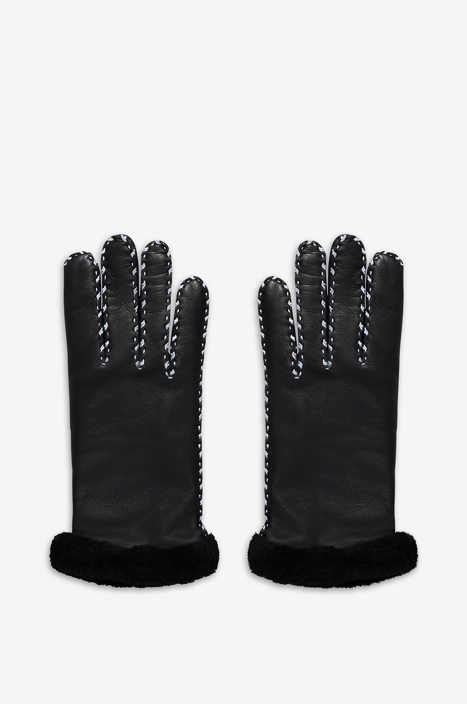 AGNELLE Handschuhe aus Lammleder Marie Alix Damen SCHWARZ 1