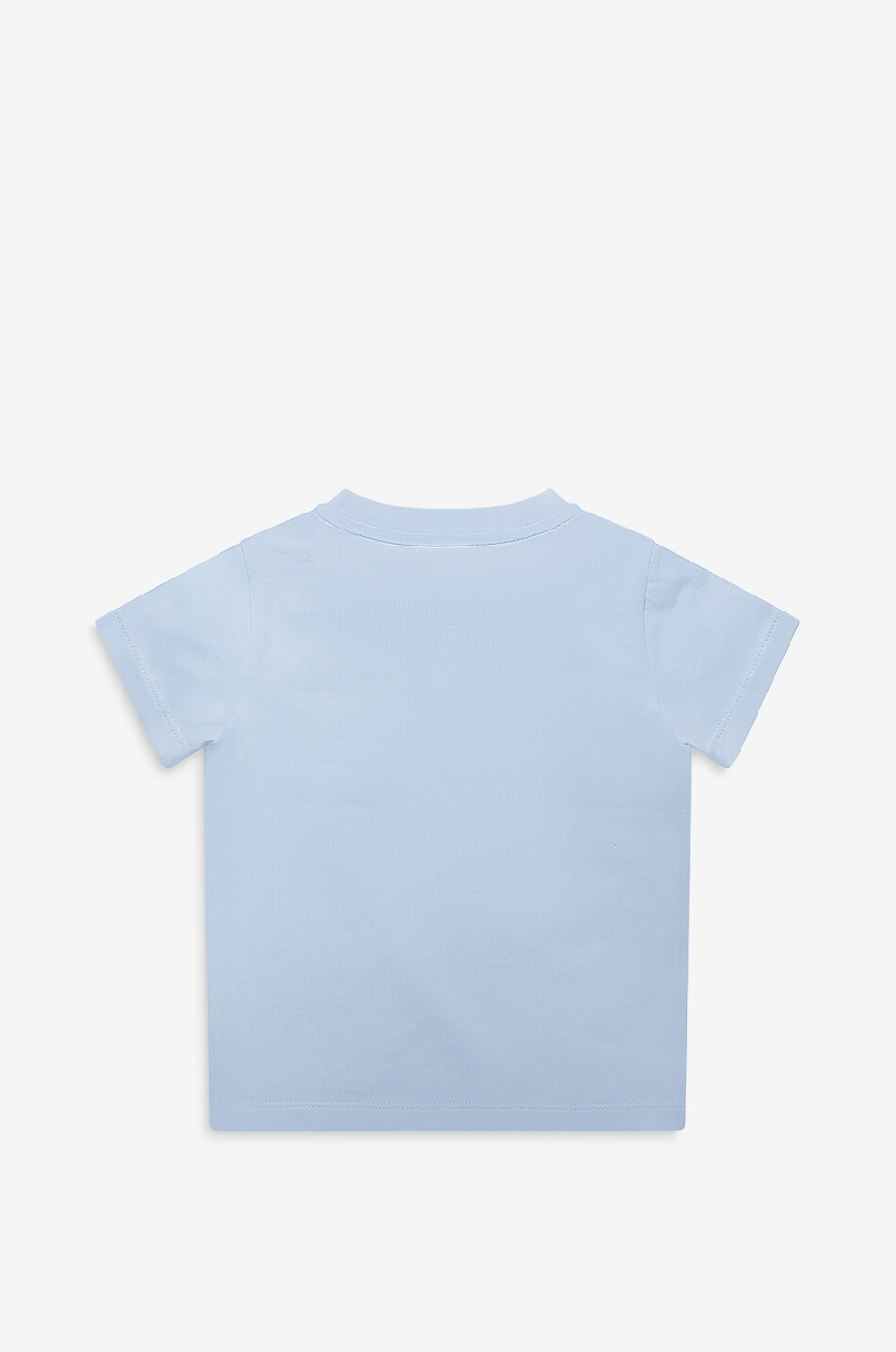 MONCLER Logo printed baby short-sleeved T-shirt Baby BLUE 2