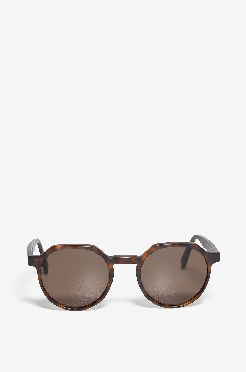 VIU Lunettes de soleil en acétate The Cultivated Tortoise Mat Femme MARRON CLAIR 1