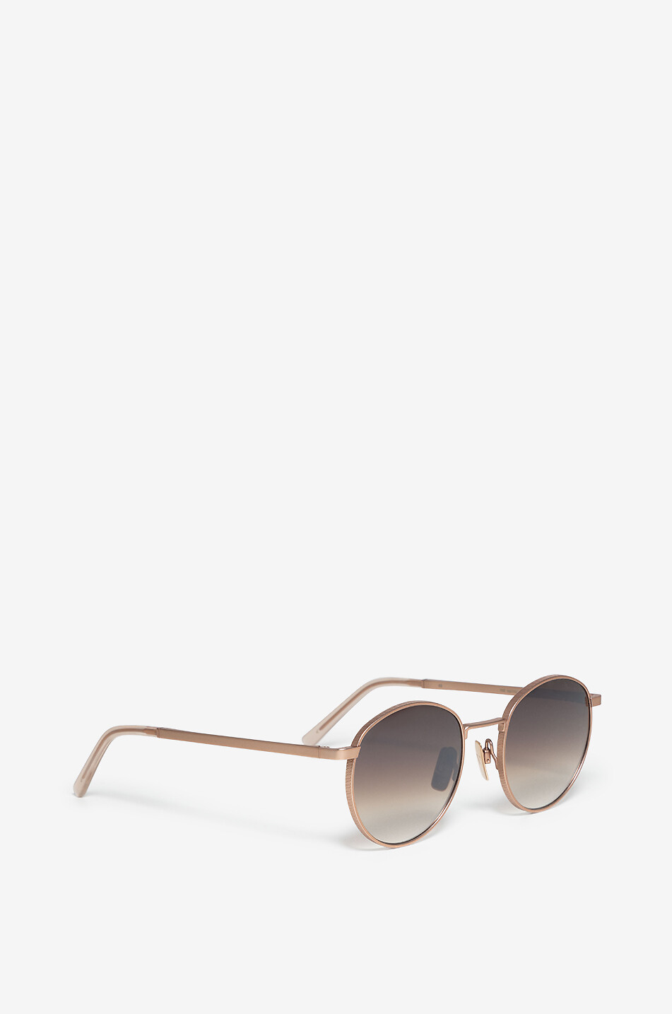 VIU Sonnenbrille aus Titan The Navigator Rosegold Mat Damen HELLROSA 2