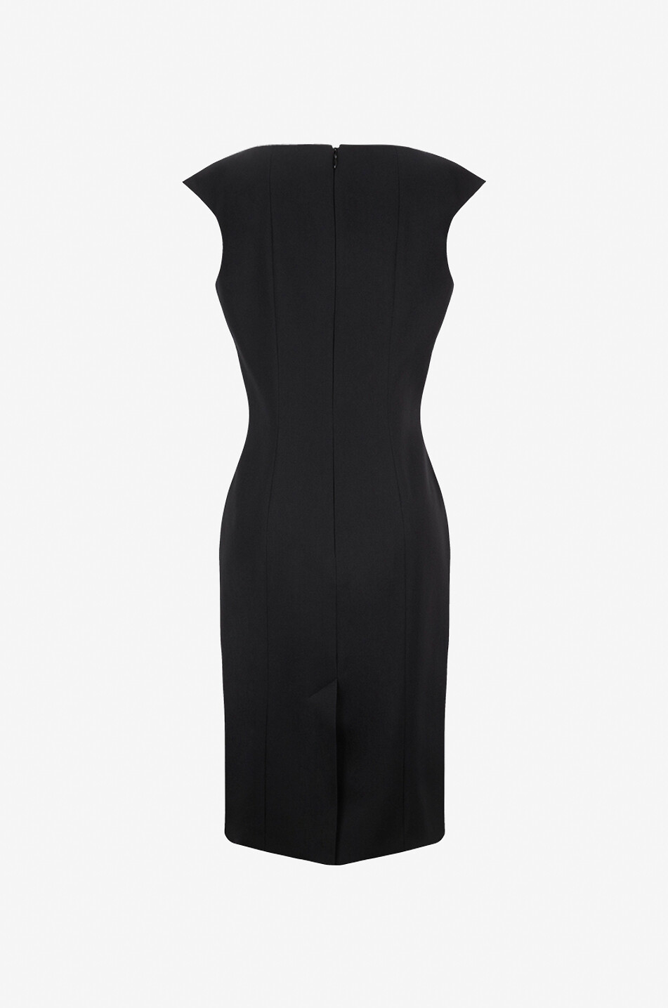 ALEXANDER McQUEEN Etuikleid aus Wolle Day Dress Japanese Tailoring Damen SCHWARZ 2