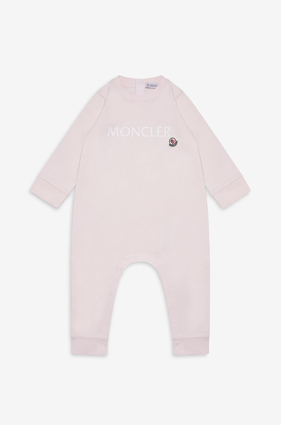 MONCLER Baby-Sweat-Strampelanzug mit Logoprint Baby HELLROSA 1