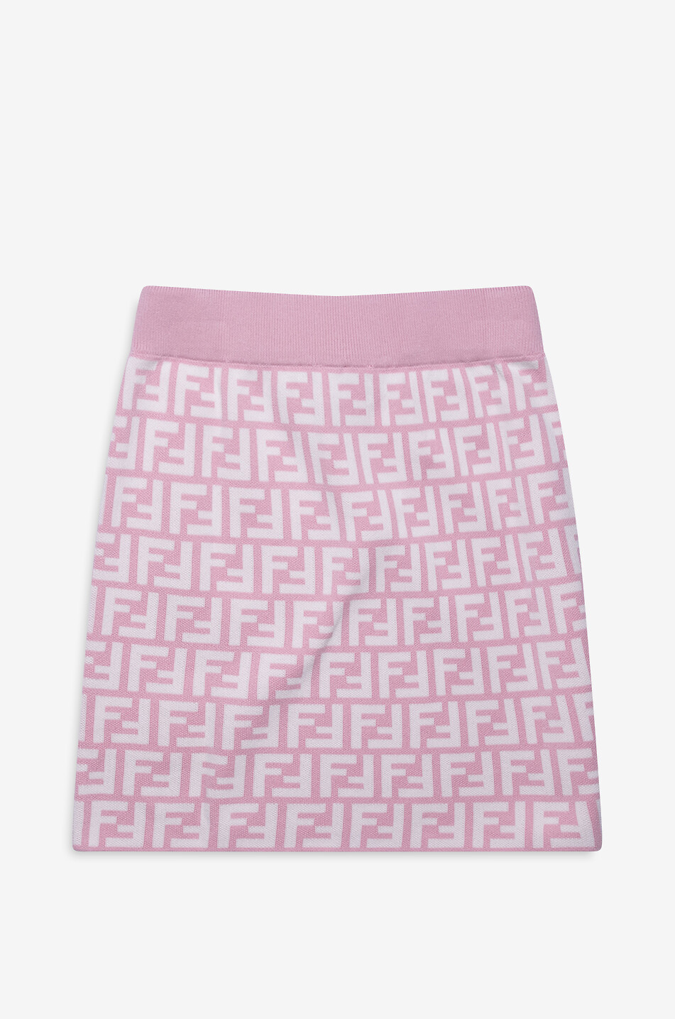 FENDI Mädchen-Minirock im FF-Jacquard-Strick Mädchen ROSA 2