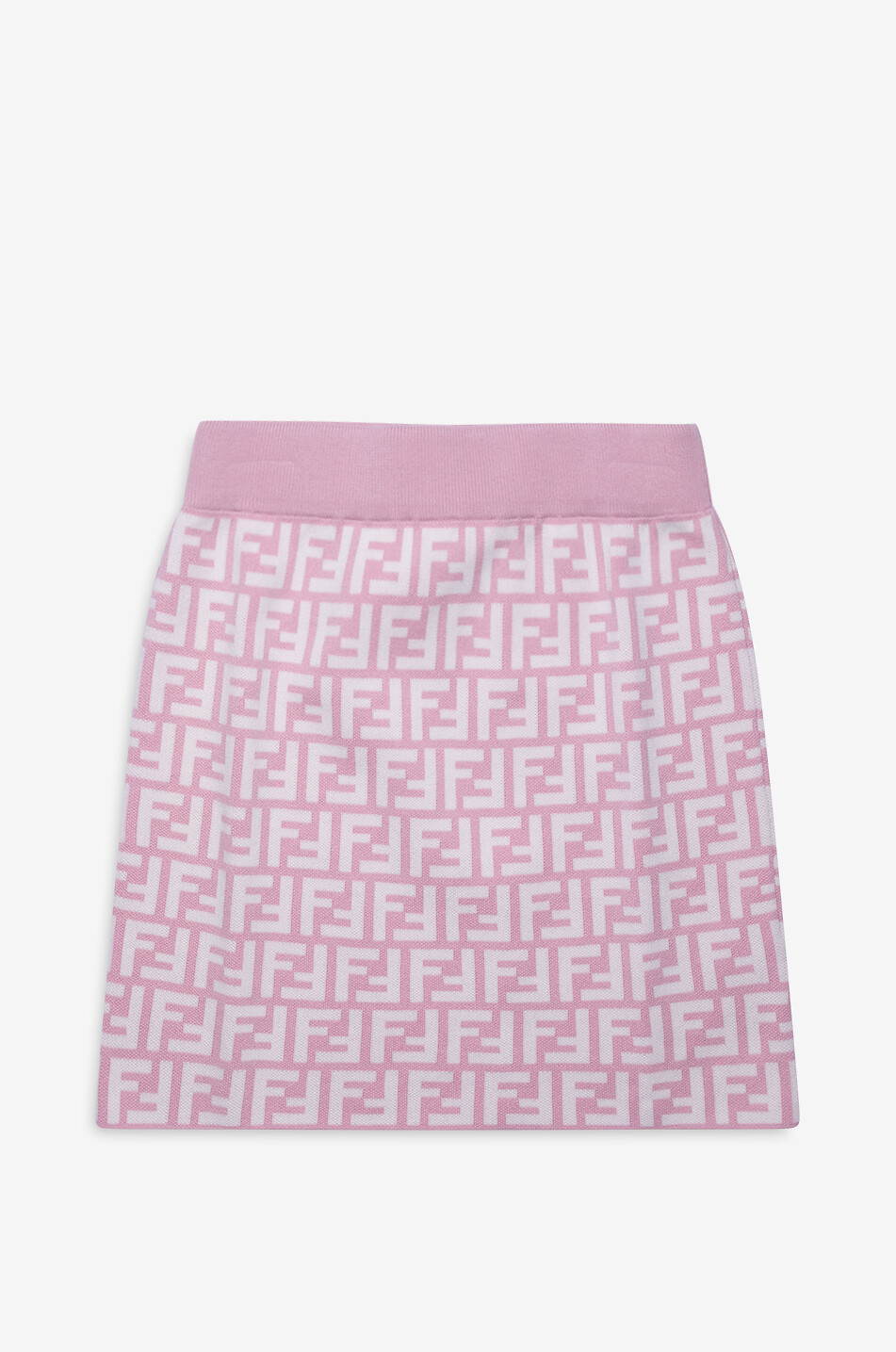 FENDI Mädchen-Minirock im FF-Jacquard-Strick Mädchen ROSA 1