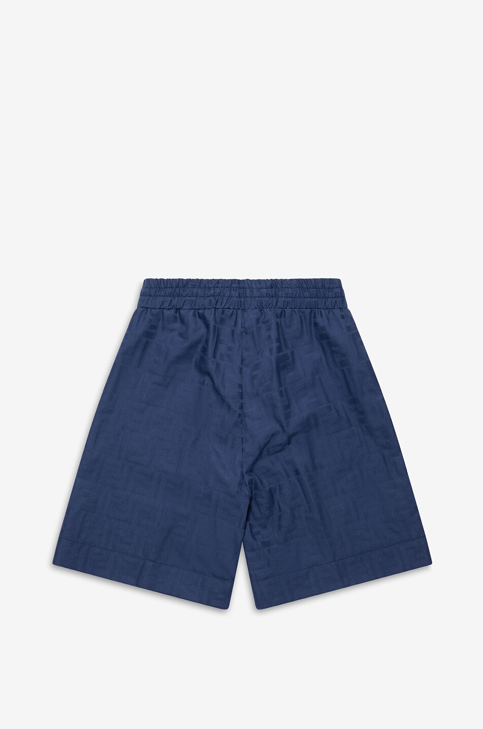 FENDI Bermuda en jacquard de coton FF garçon Garçon BLEU FONCE 2