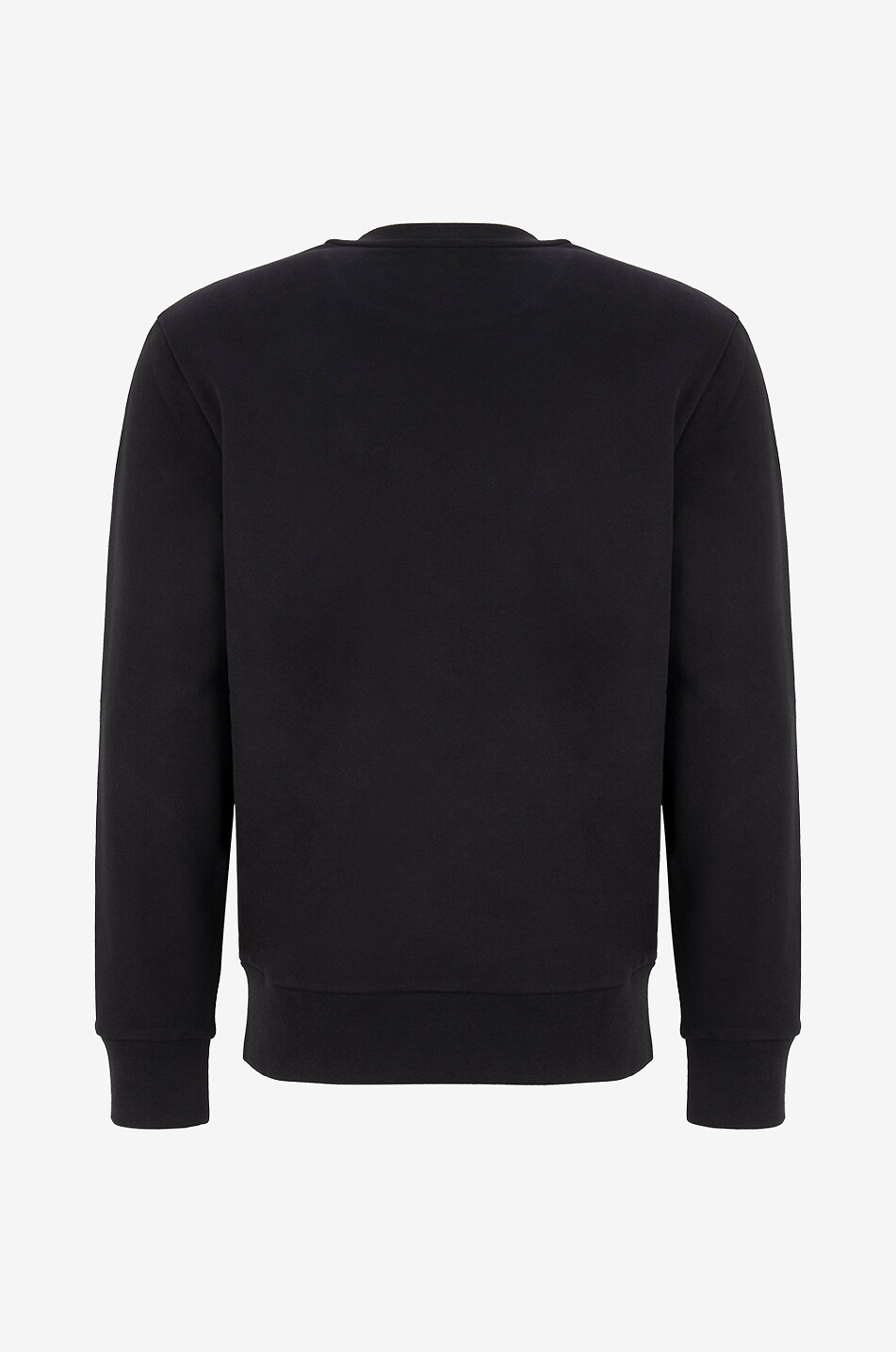MONCLER Rundhals-Sweatshirt mit Logostickerei Script Herren SCHWARZ 2