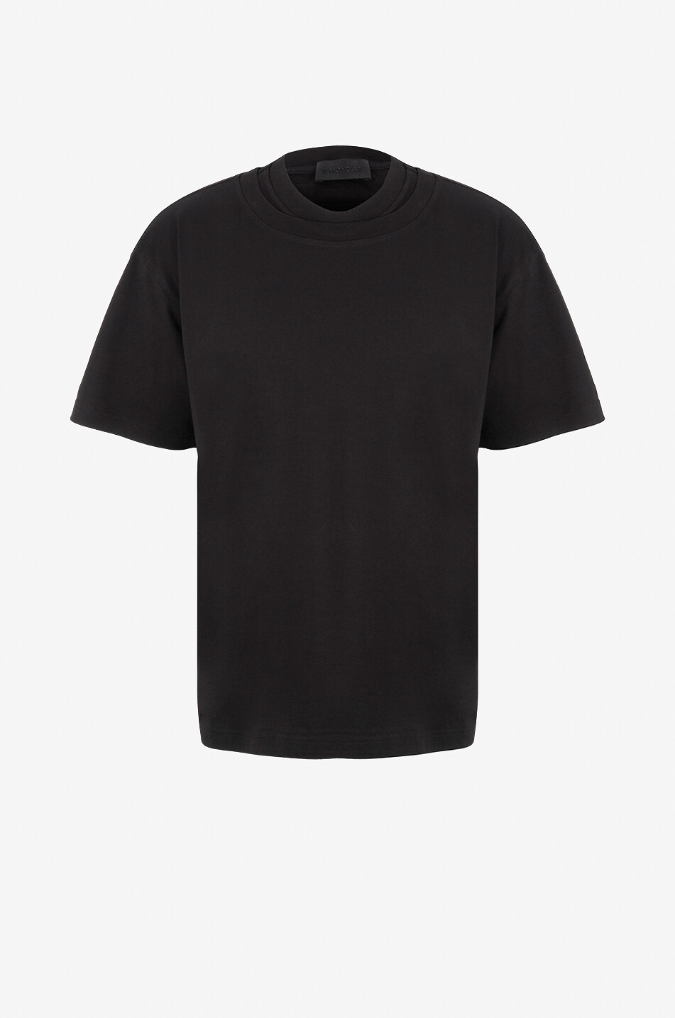 MONCLER Kurzarm-T-Shirt im Lagenlook Herren SCHWARZ 1