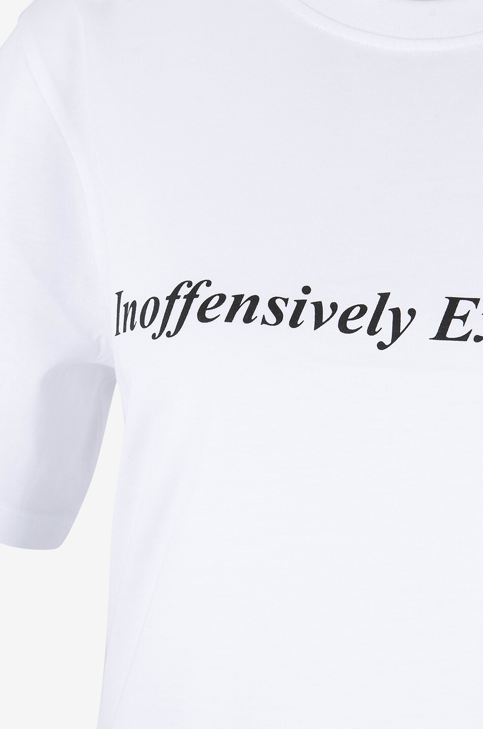 VICTORIA BECKHAM Weites Bio-Baumwoll-T-Shirt Innoffensively Expensive Damen WEISS 3