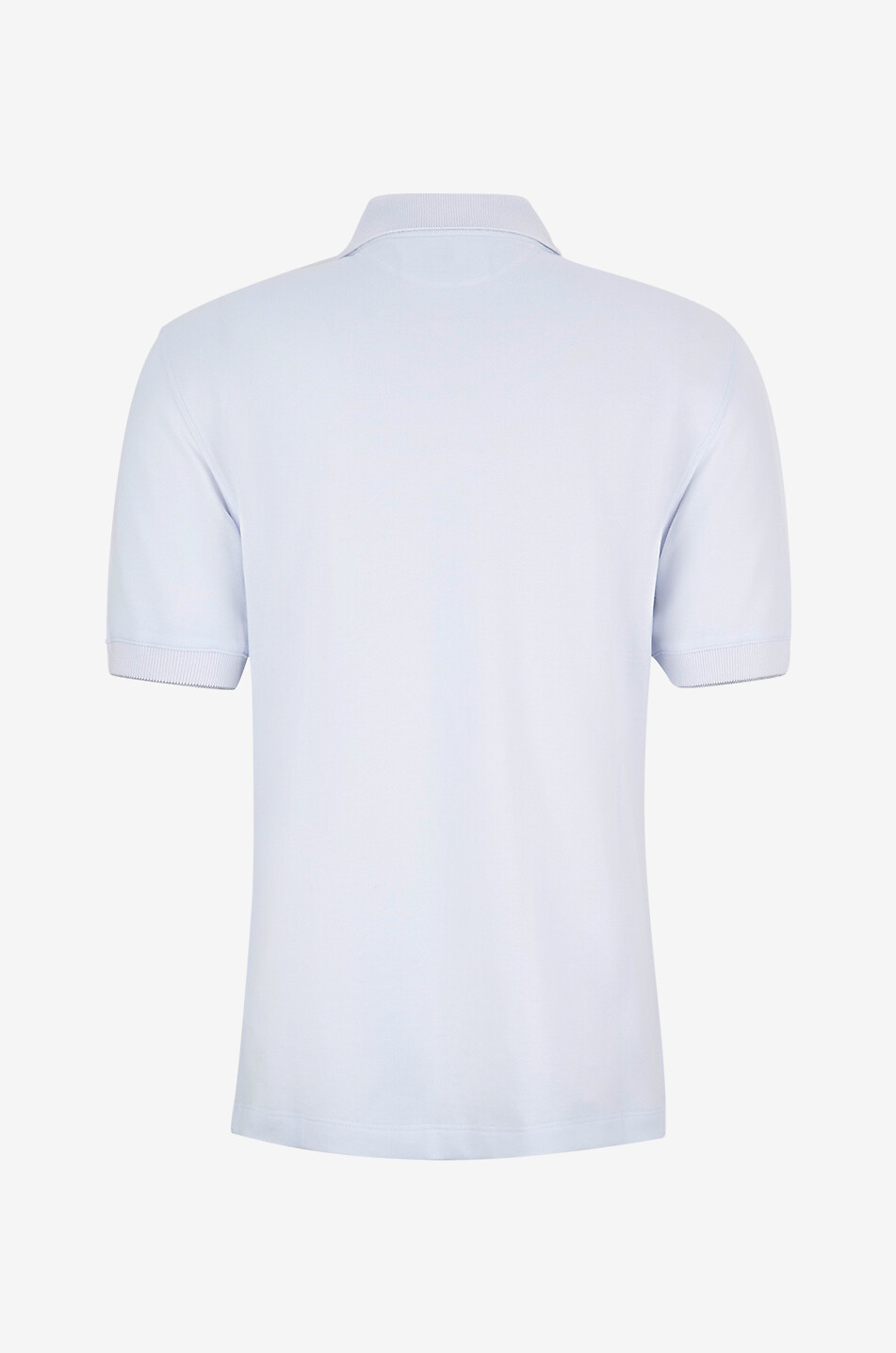 BRUNELLO CUCINELLI Kurzarm-Polohemd aus Baumwollpiqué Solomeo Herren HELLBLAU 2
