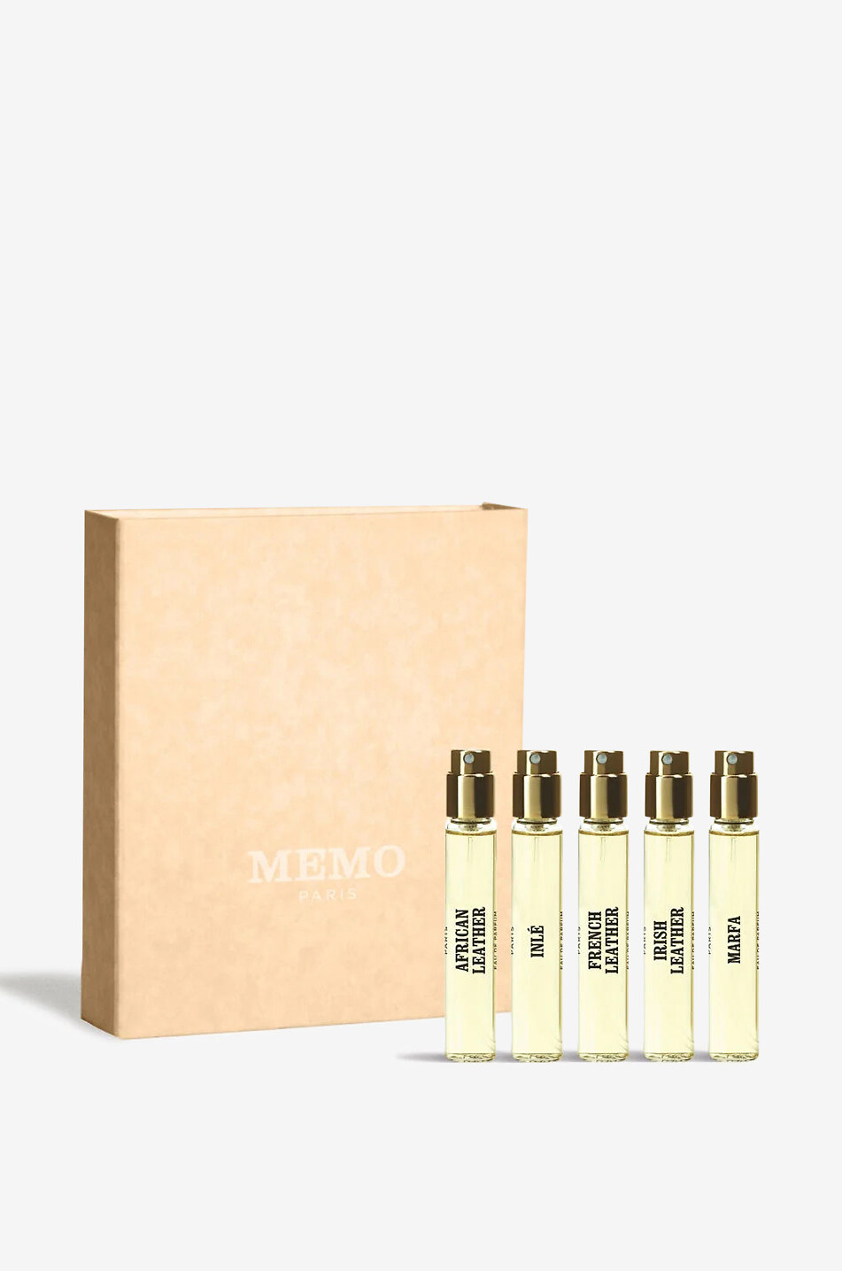 MEMO PARIS Coffret 5 parfums de voyage Exclusif - 5 x 10 ml Unisexe Incolore 1