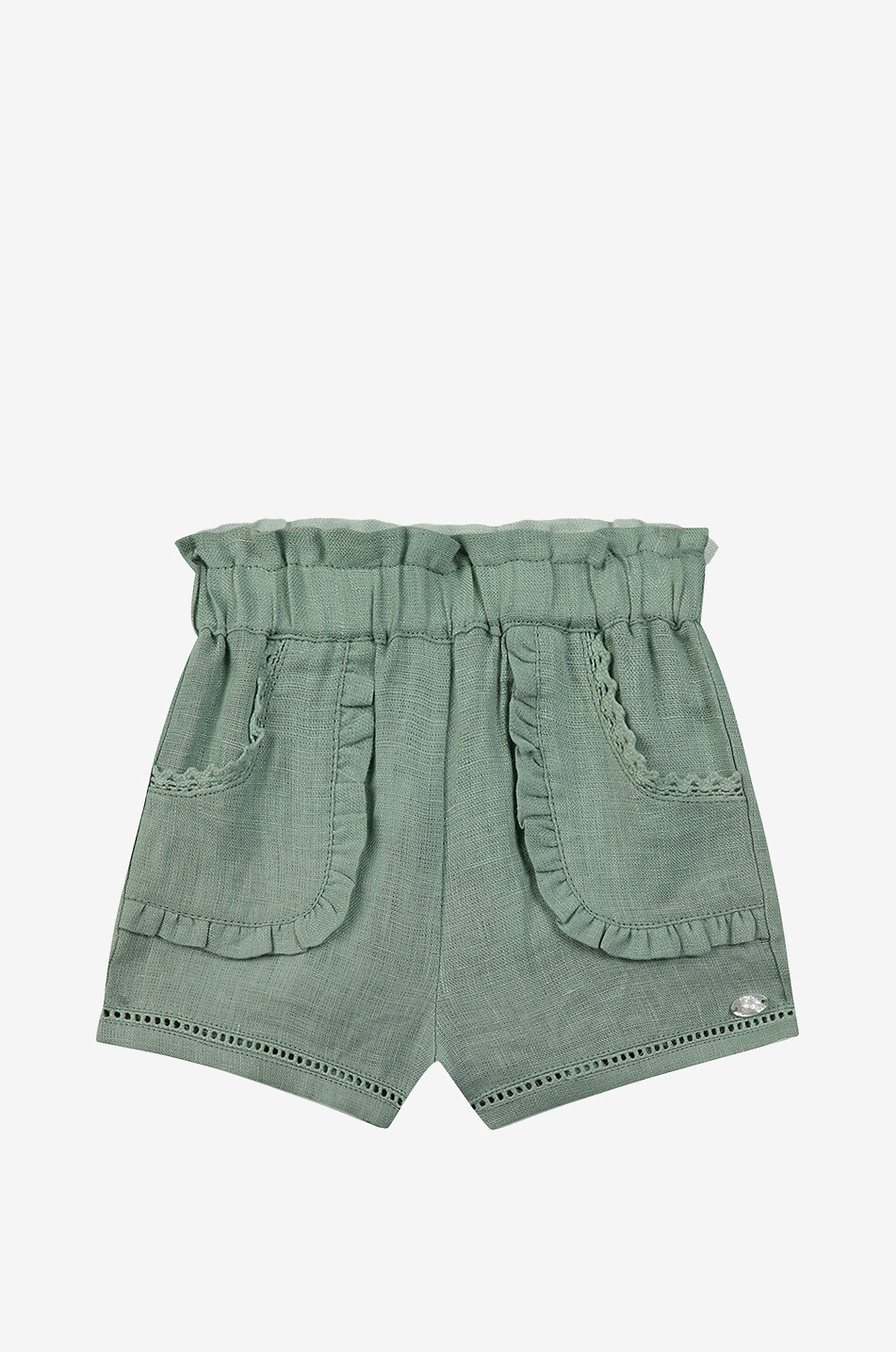Baby ruffled shorts