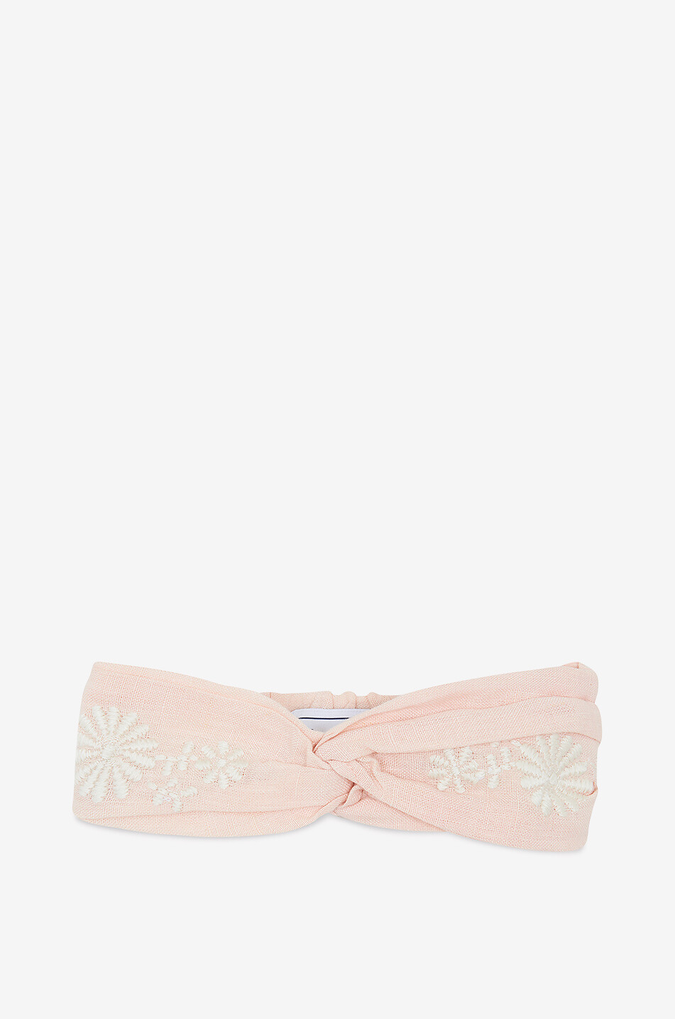 Baby daisy embroidered headband