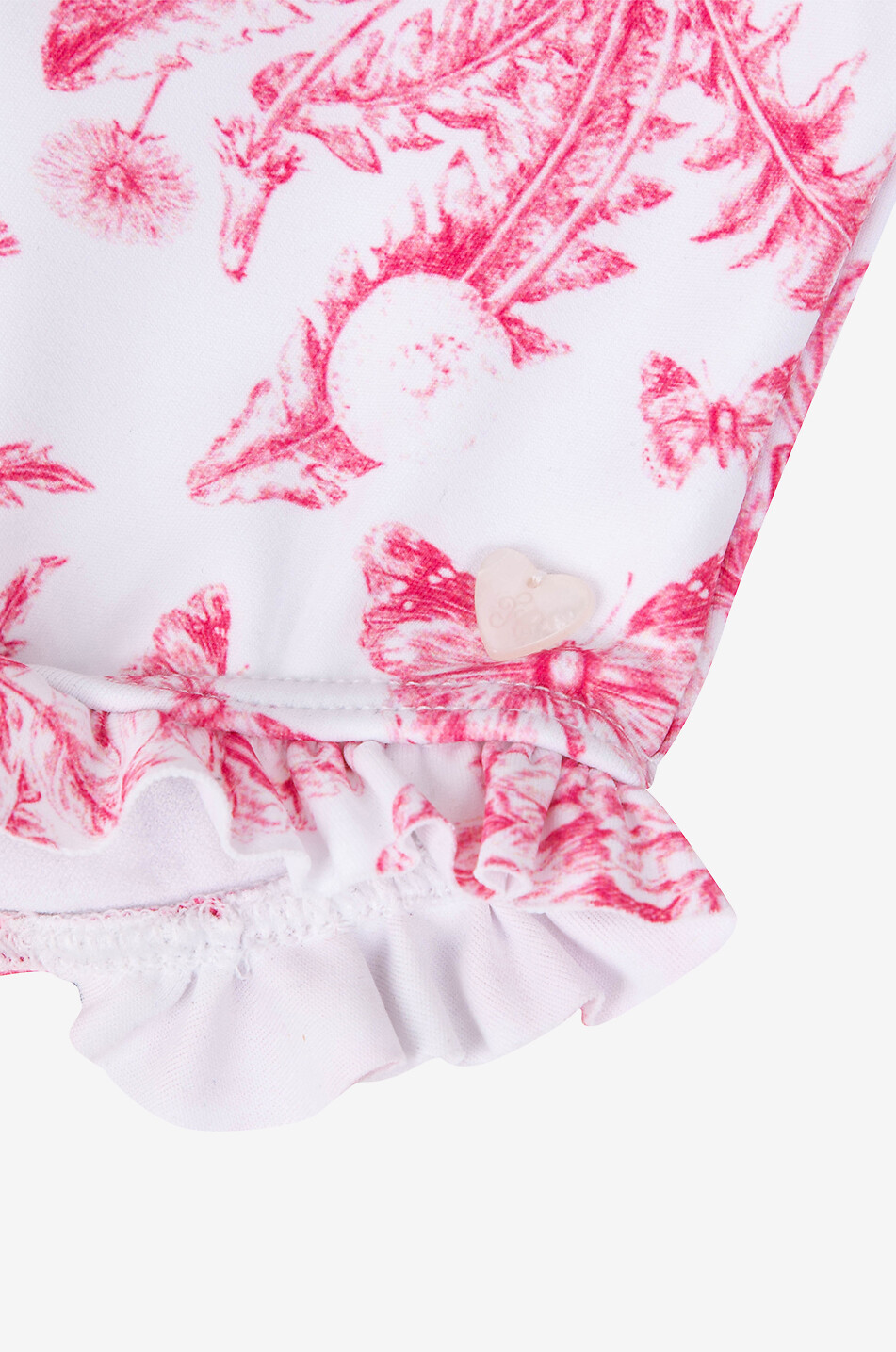 TARTINE ET CHOCOLAT Maillot de bain bébé à volants et fleurs Bébé ROSE 3